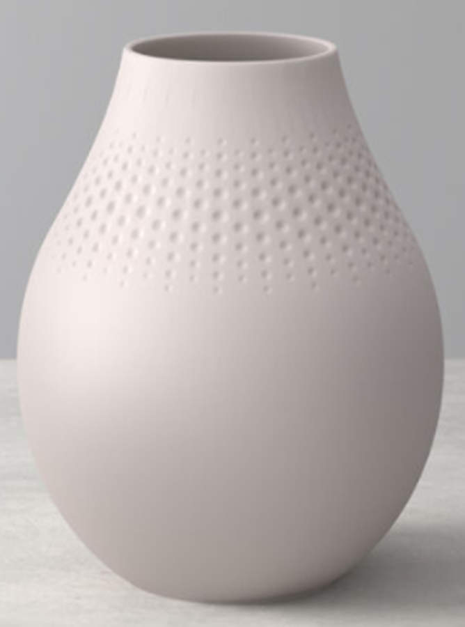 Collier Beige 4" Vase by Villeroy & Boch-1
