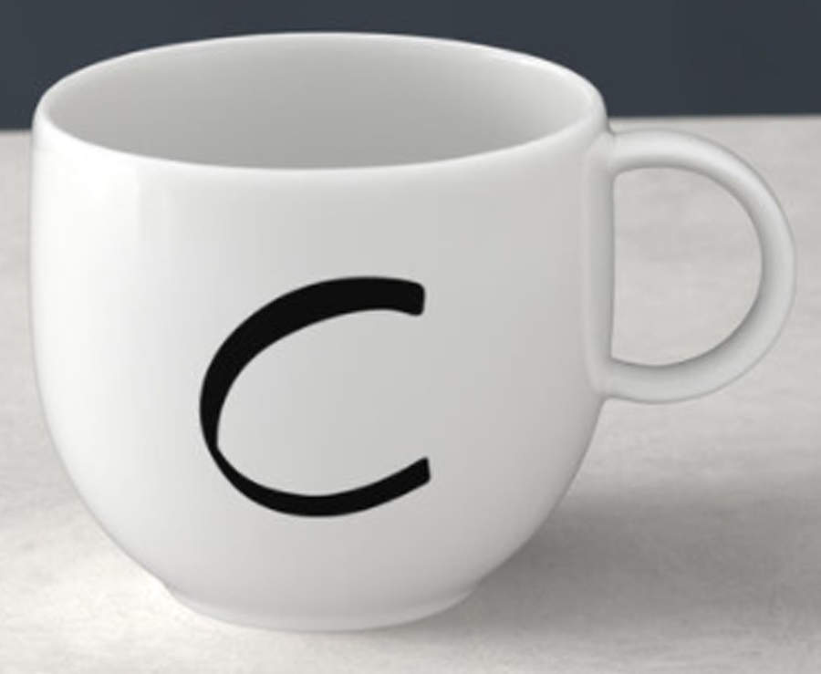 Letter Mugs Mug by Villeroy & Boch-1