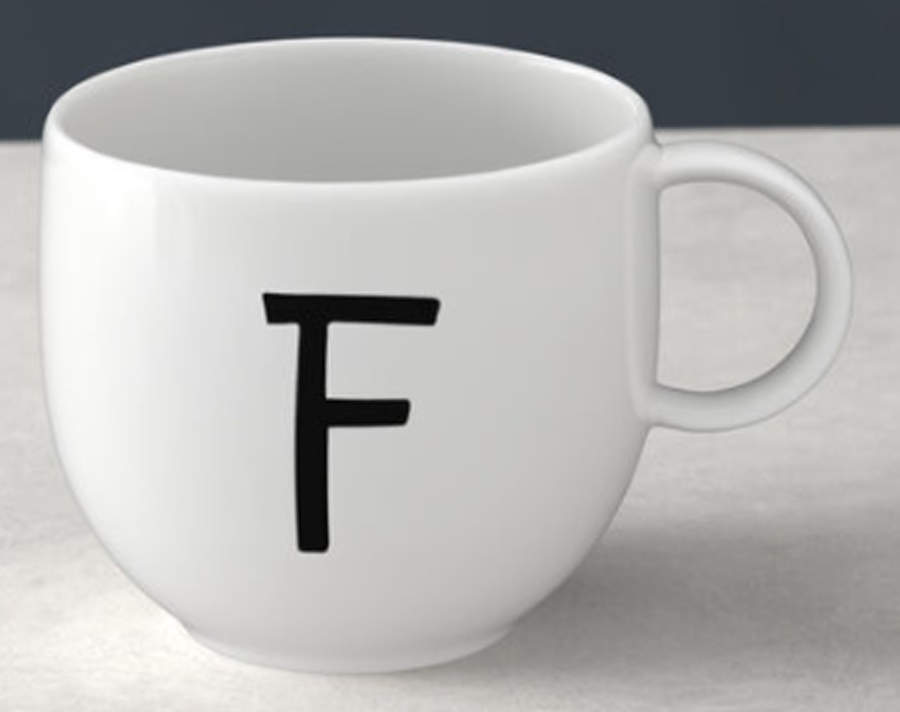 Letter Mugs Mug by Villeroy & Boch-1