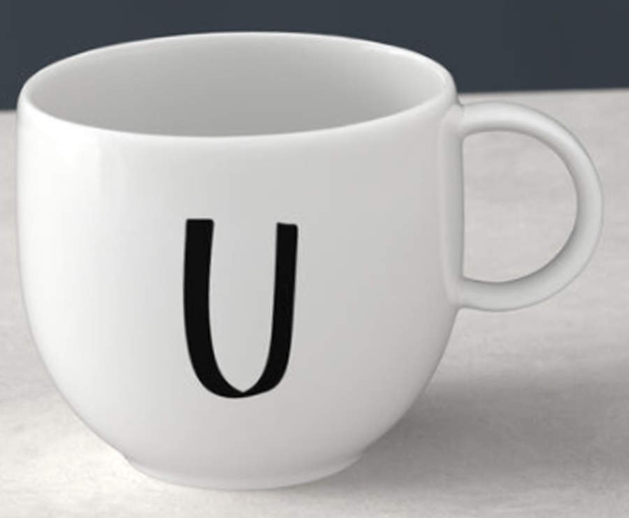 Letter Mugs Mug by Villeroy & Boch-1