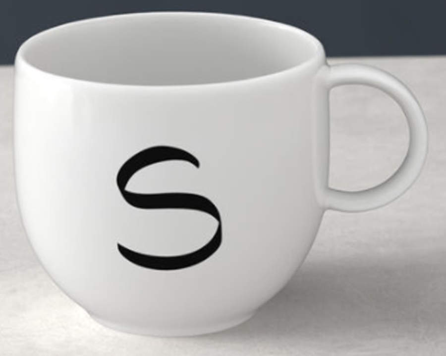 Letter Mugs Mug by Villeroy & Boch-1
