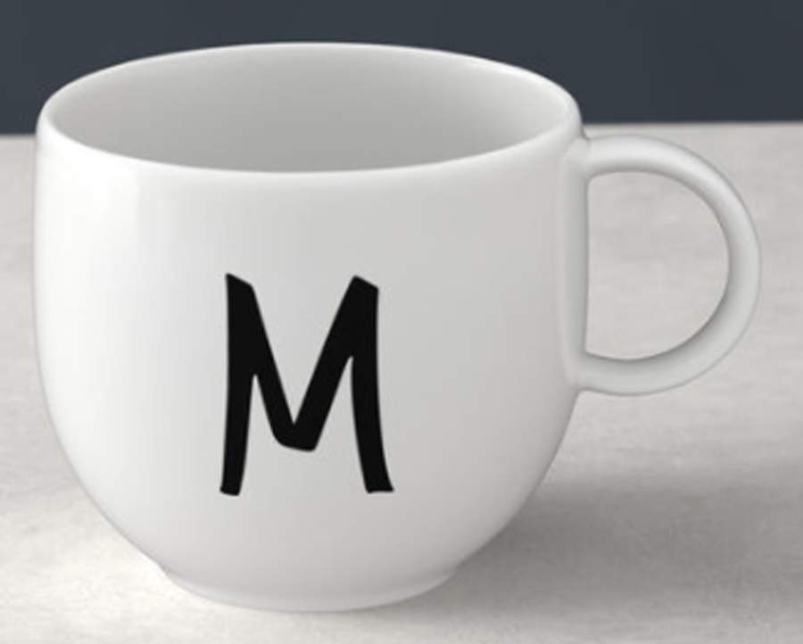 Letter Mugs Mug by Villeroy & Boch-1