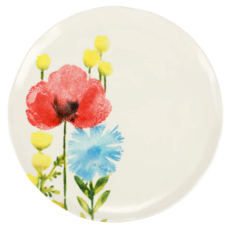 Fiori Di Campo Salad Plate by Vietri (Italy)-1