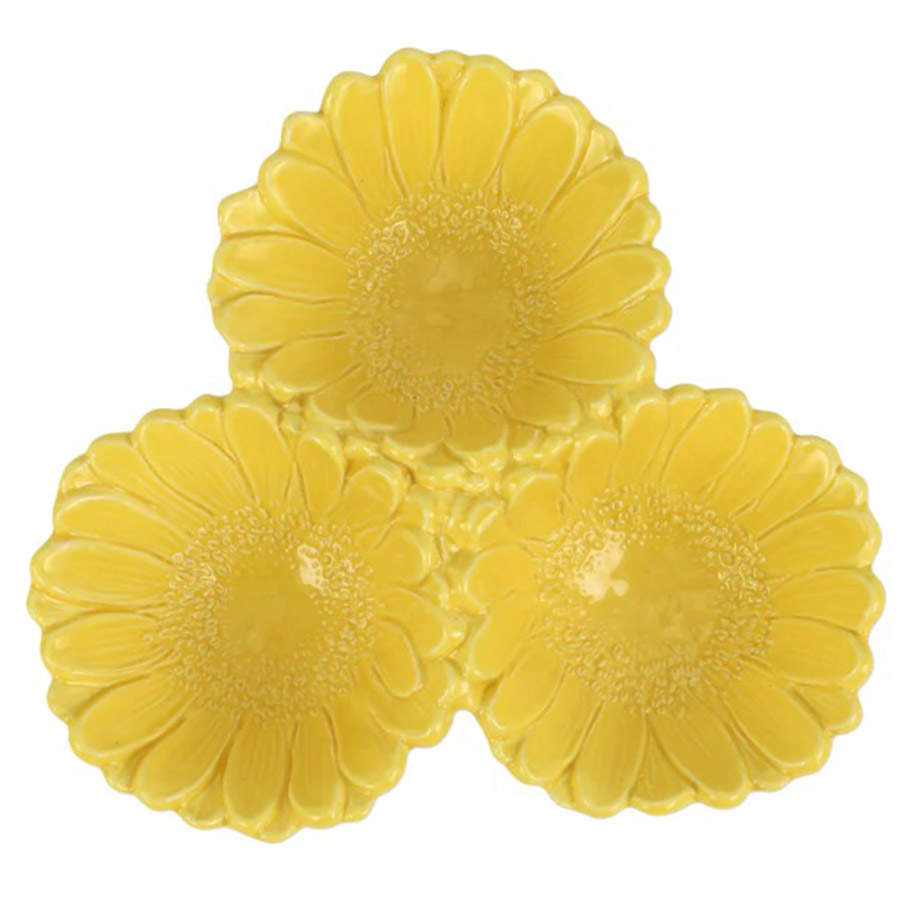 Fiori Di Campo Figural 3-Part Relish by Vietri (Italy)-1