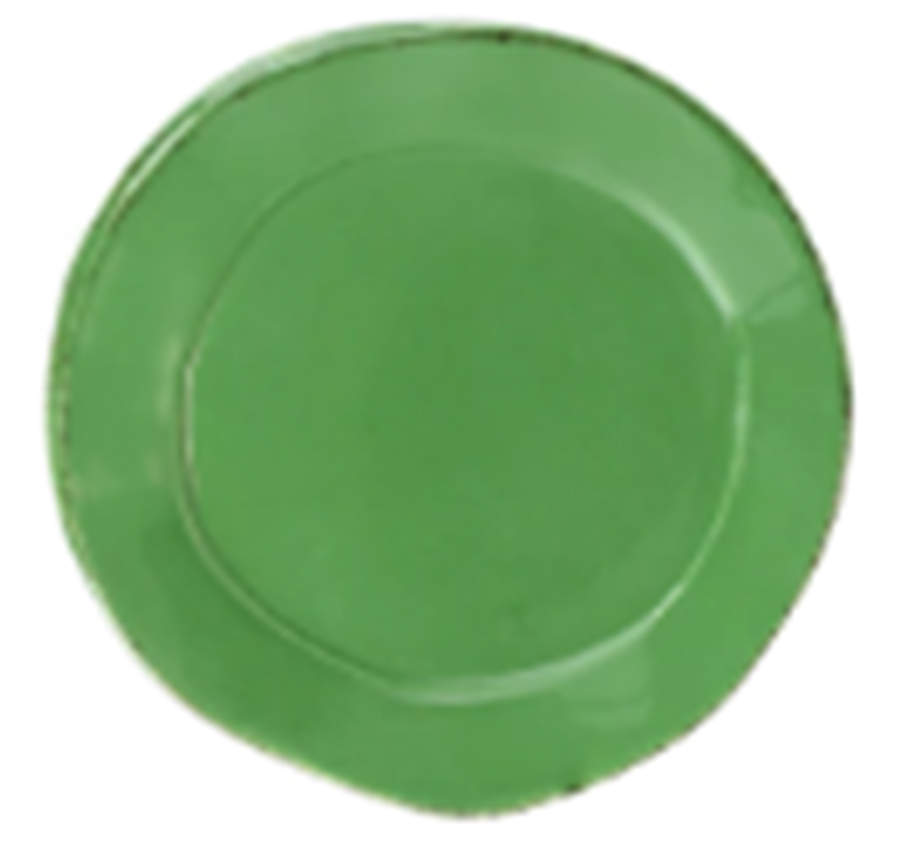 Lastra Green Canape Plate by Vietri (Italy)-1