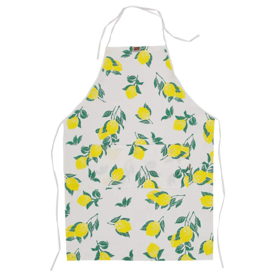 Limoni Cloth Kitchen Apron by Vietri (Italy)-1