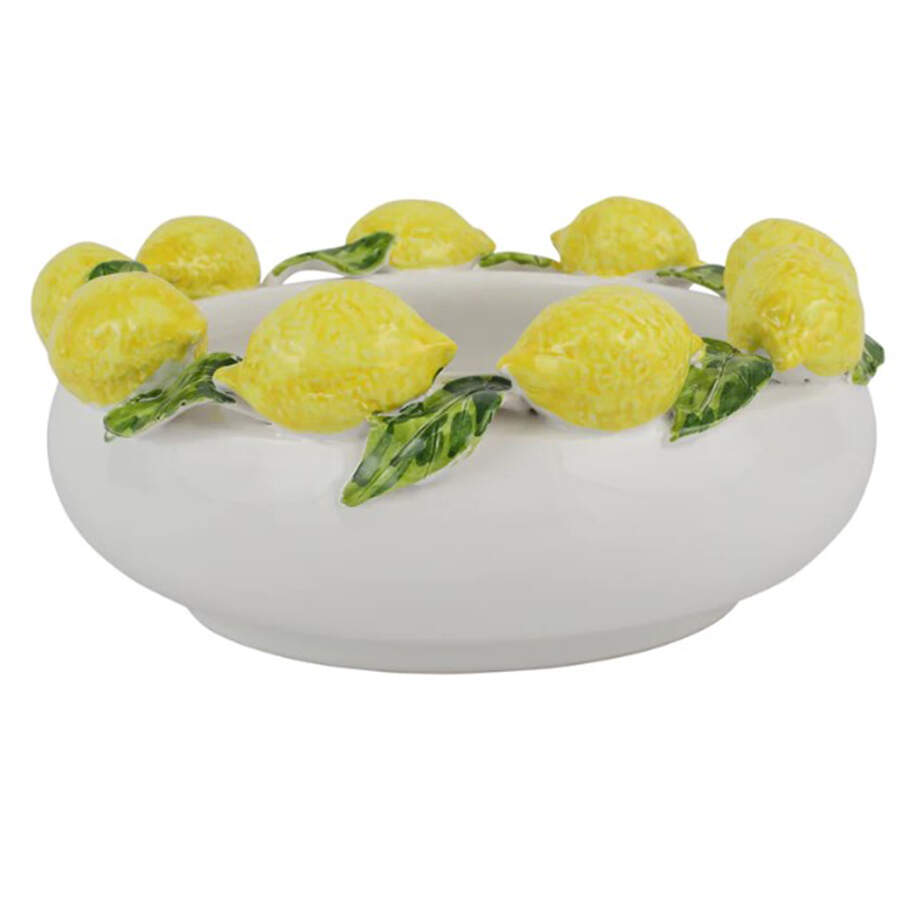 Limoni Figural Centerpiece by Vietri (Italy)-1