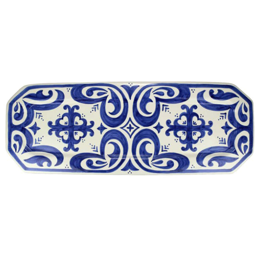 Mosaico Rectangular Tray by Vietri (Italy)-1