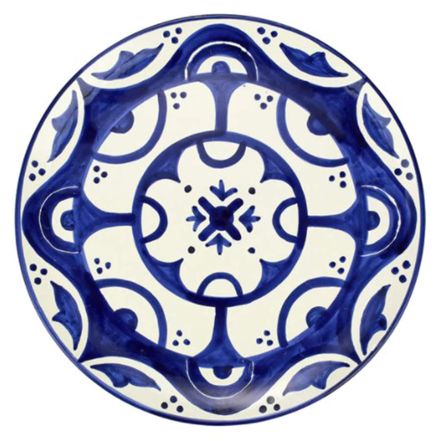 Mosaico 13" Chop Plate (Round Platter) by Vietri (Italy)-1