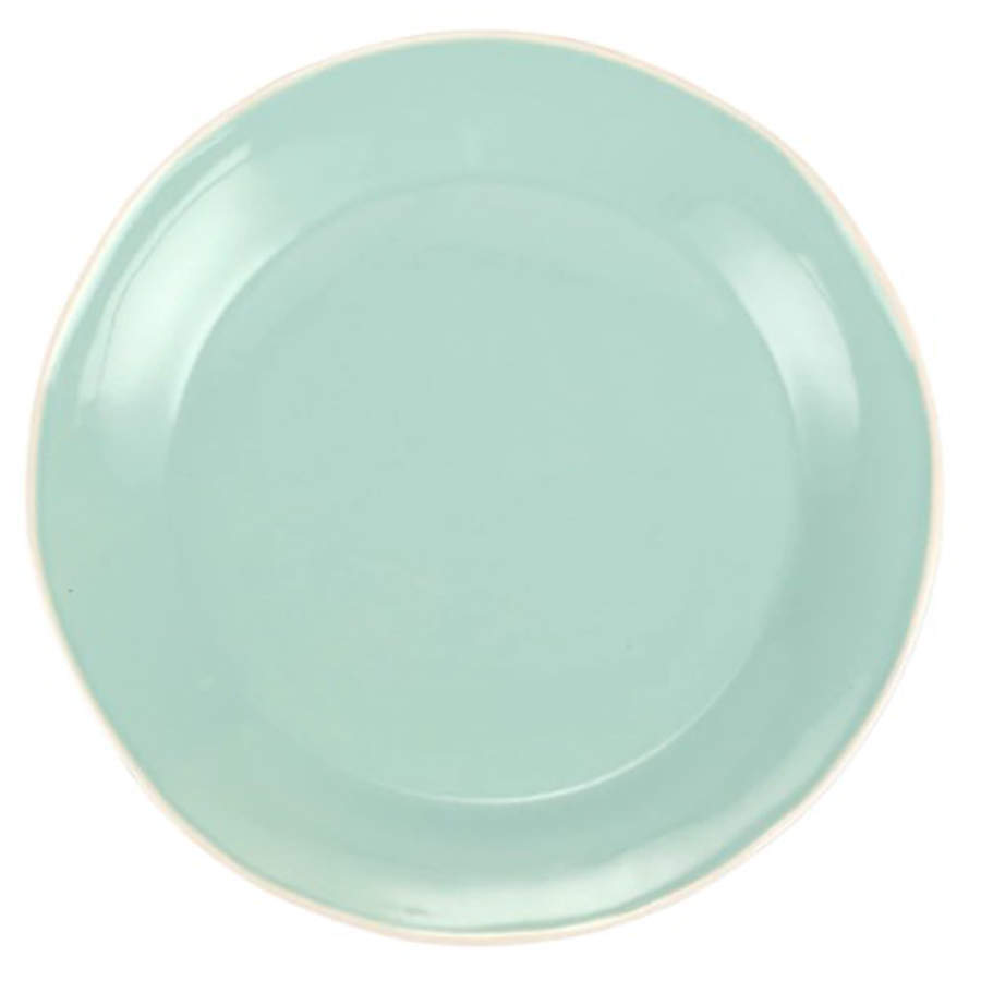 Chroma Aqua Dinner Plate by Vietri (Italy)-1