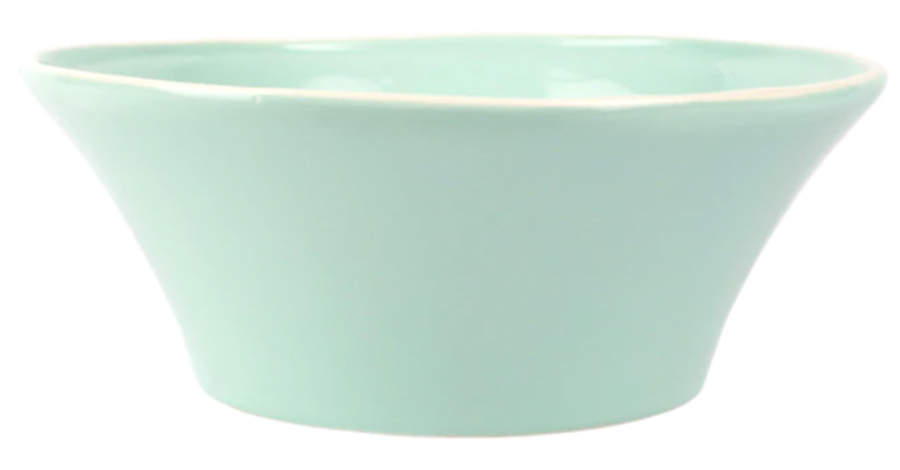 Chroma Aqua 10" Round Serving Bowl by Vietri (Italy)-1