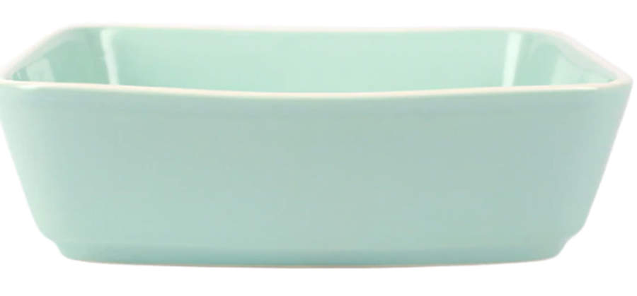 Chroma Aqua 9" Square Baker by Vietri (Italy)-1