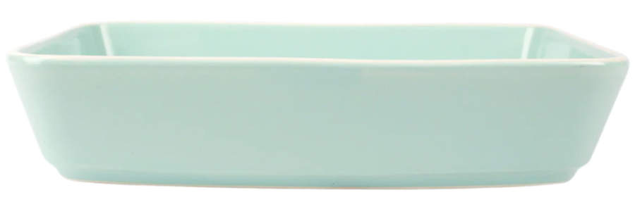 Chroma Aqua 13"  Rectangular Baker by Vietri (Italy)-1