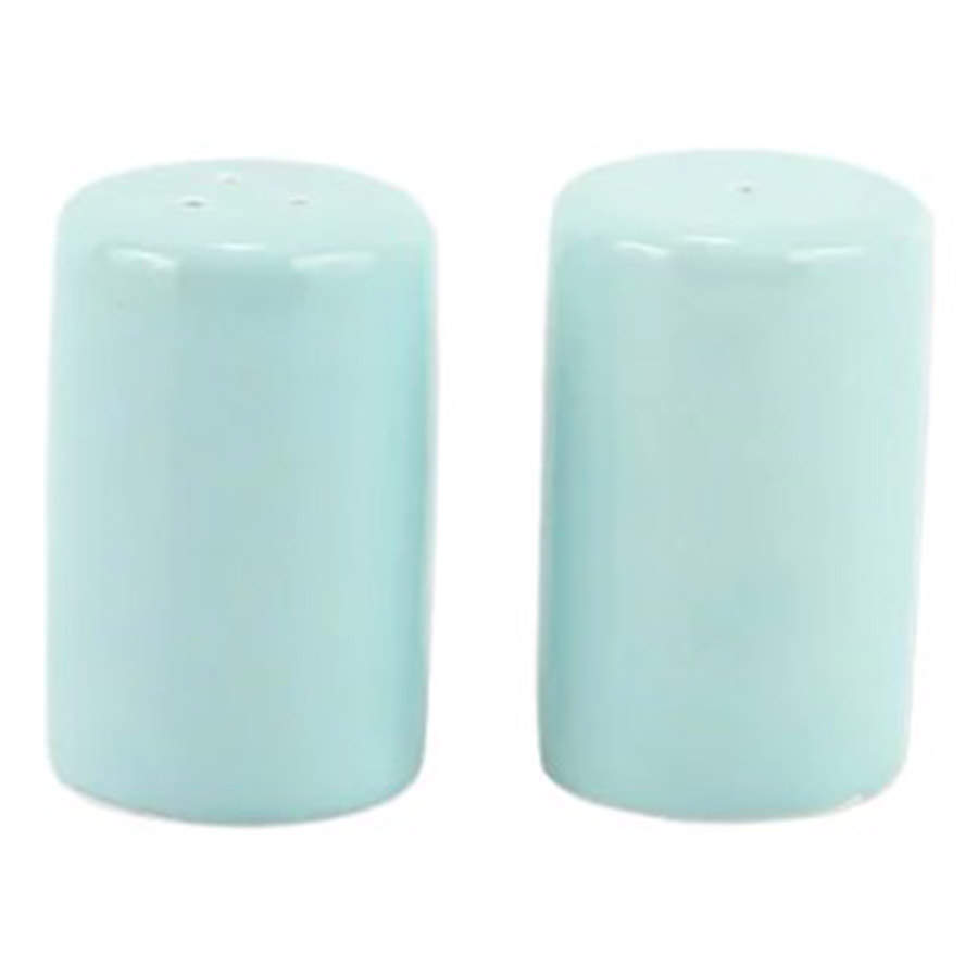 Chroma Aqua Salt & Pepper Set by Vietri (Italy)-1