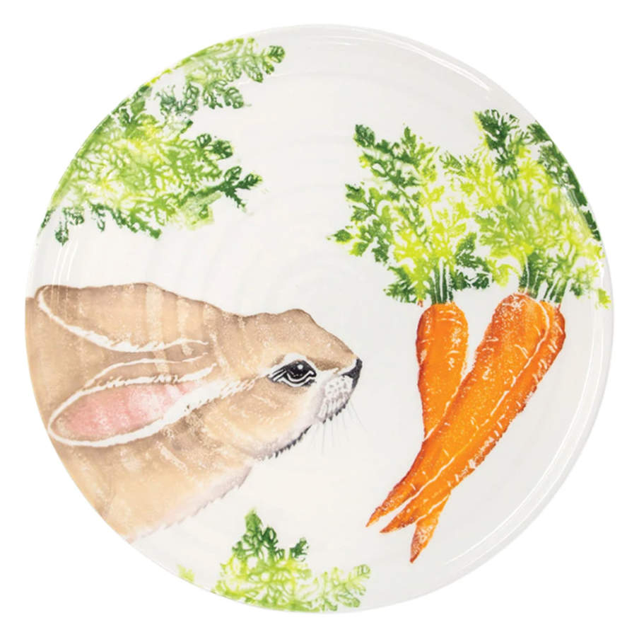 Spring Vegetables 14" Chop Plate (Round Platter) by Vietri (Italy)-1