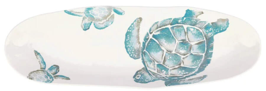 Tartaruga 23" Oval Serving Platter by Vietri (Italy)-1