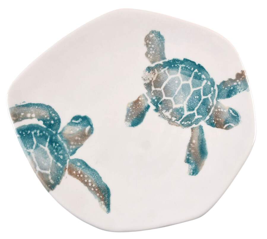 Tartaruga Salad Plate by Vietri (Italy)-1