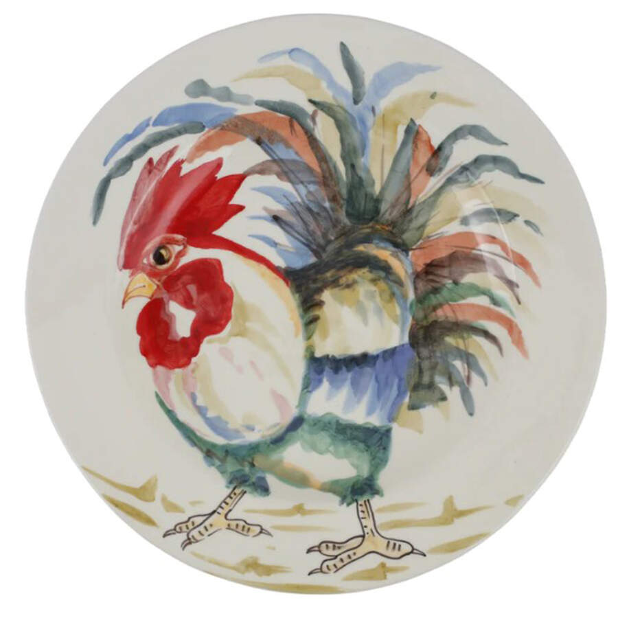 Gallo 15" Chop Plate (Round Platter) by Vietri (Italy)-1