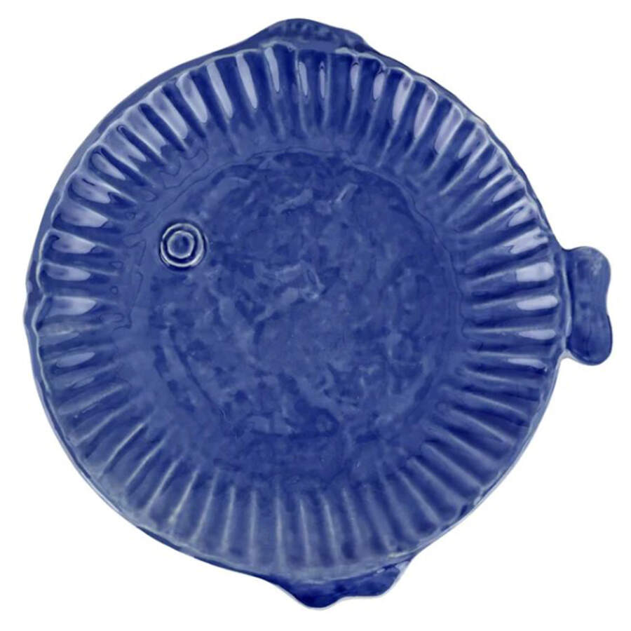Pesce Serena Salad Plate by Vietri (Italy)-1