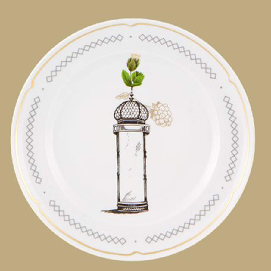 Petites Histoires Dessert/Pie Plate by Vista Alegre-1