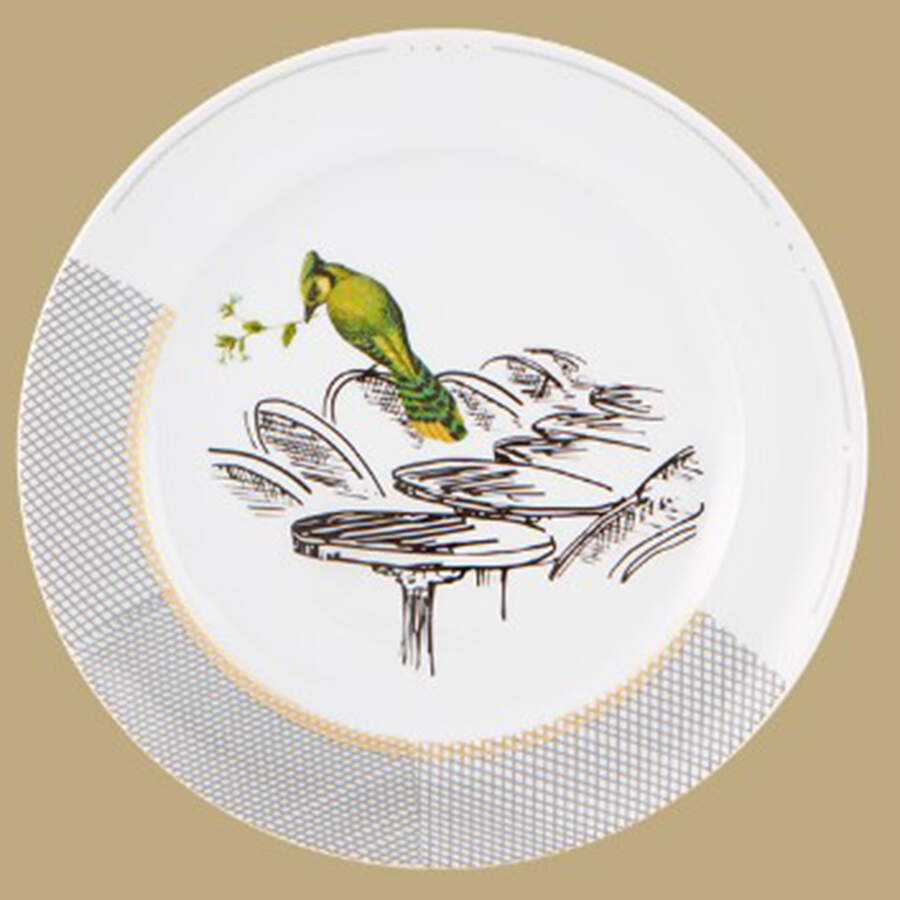 Petites Histoires Dessert/Pie Plate by Vista Alegre-1