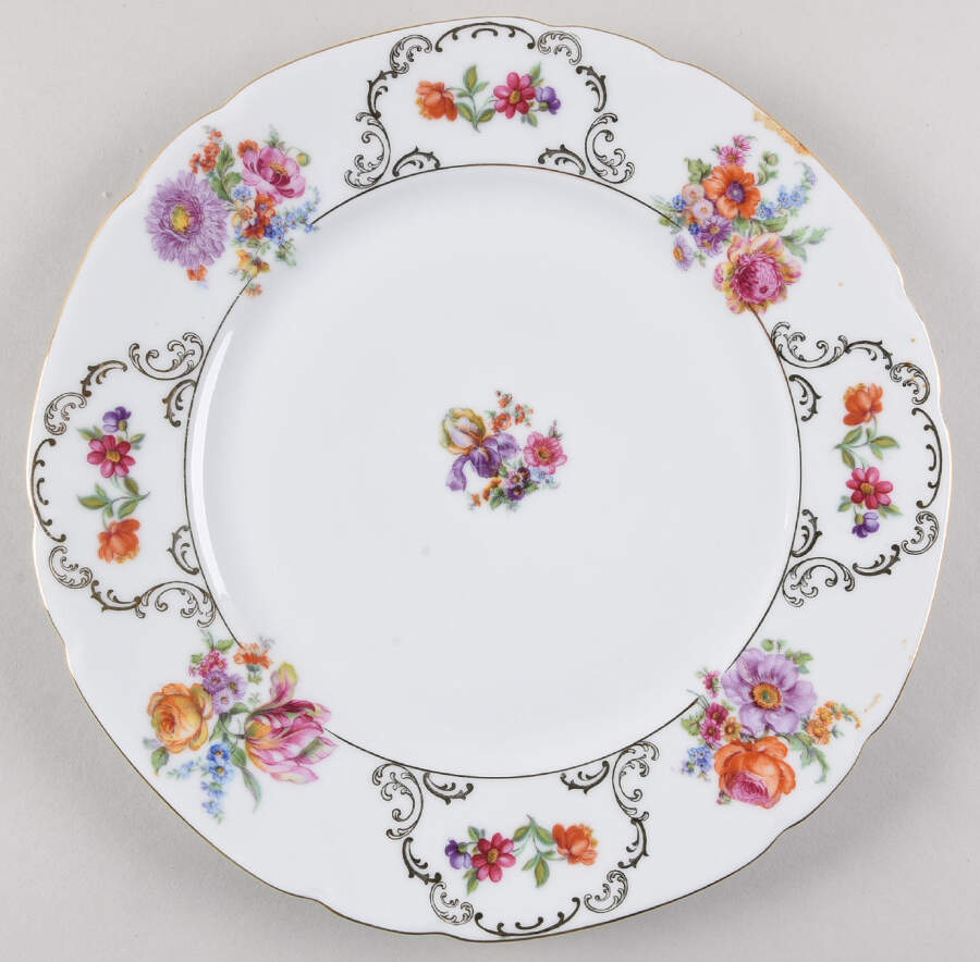 VIT419 Dinner Plate by Victoria (Czech)-1