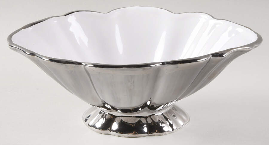 VIE180 9" Oval Vegetable Bowl by Vietri (Italy)-1
