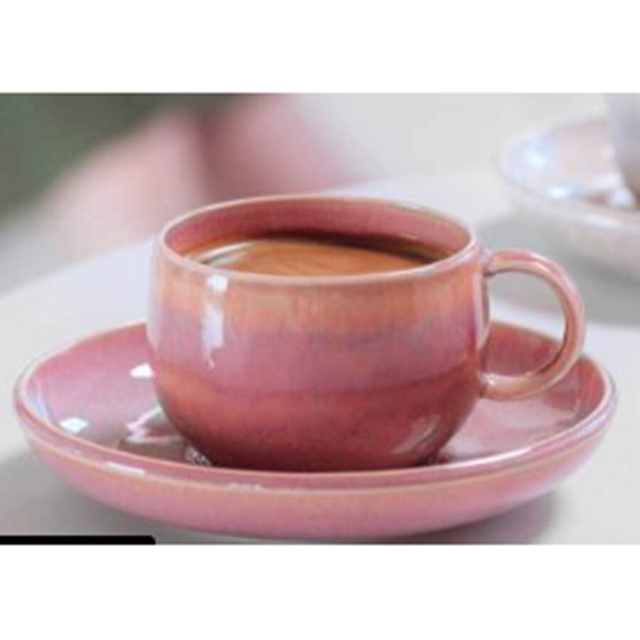 Perlemor Coral Espresso Cup and Saucer Set by Villeroy & Boch-1
