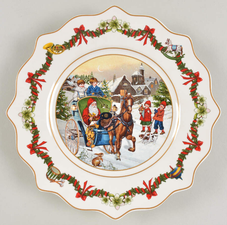 Annual Christmas Editions 2022 Annual Salad Plate by Villeroy & Boch-1