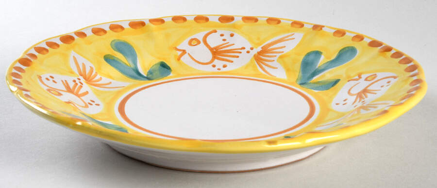 VIE165 Salad Plate by Vietri (Italy)-1