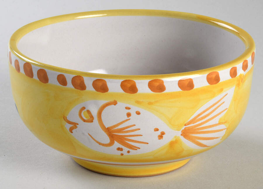 VIE165 Soup/Cereal Bowl by Vietri (Italy)-1