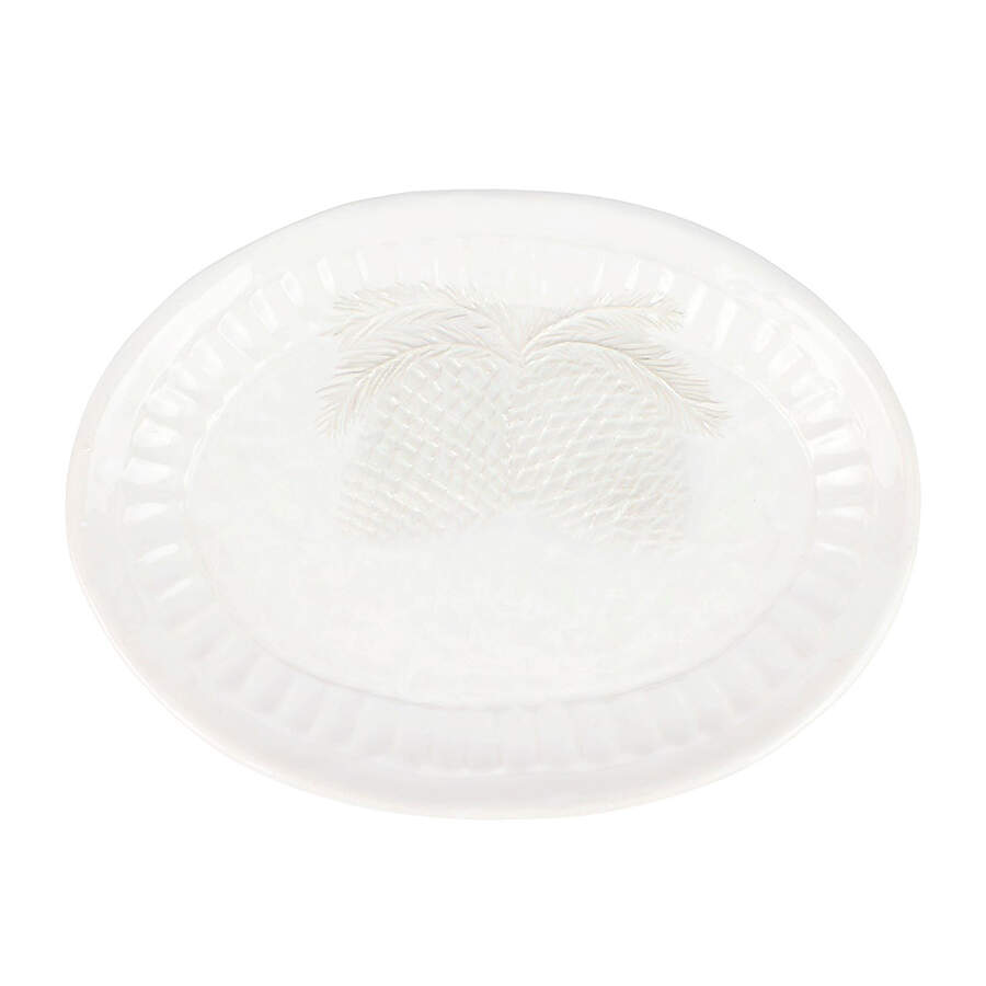 Pietra Natale 13" Oval Serving Platter by Vietri (Italy)-1