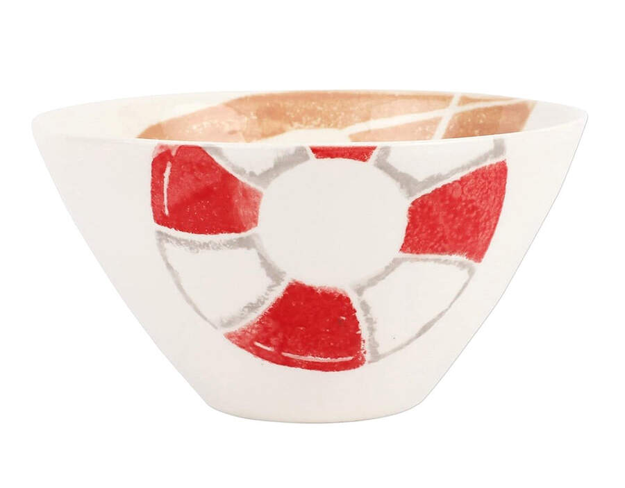 Riviera Coupe Cereal Bowl by Vietri (Italy)-1