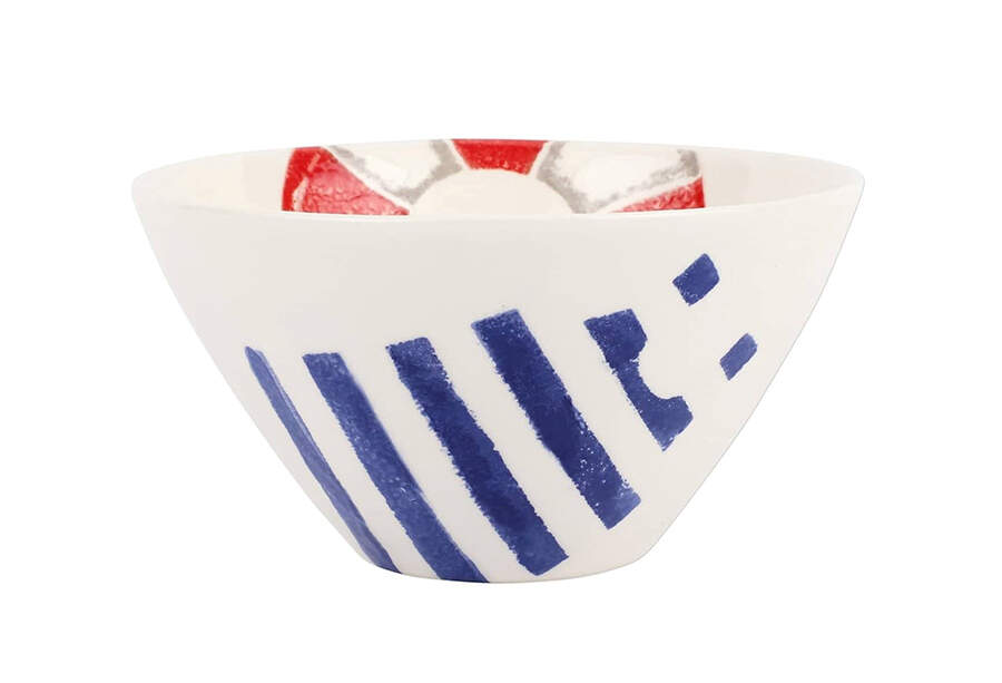 Riviera Coupe Cereal Bowl by Vietri (Italy)-1