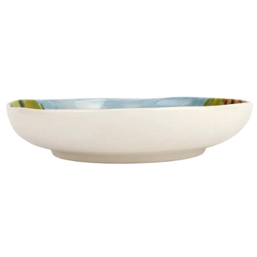 Terra Toscana 13" Shallow Round Bowl by Vietri (Italy)-1