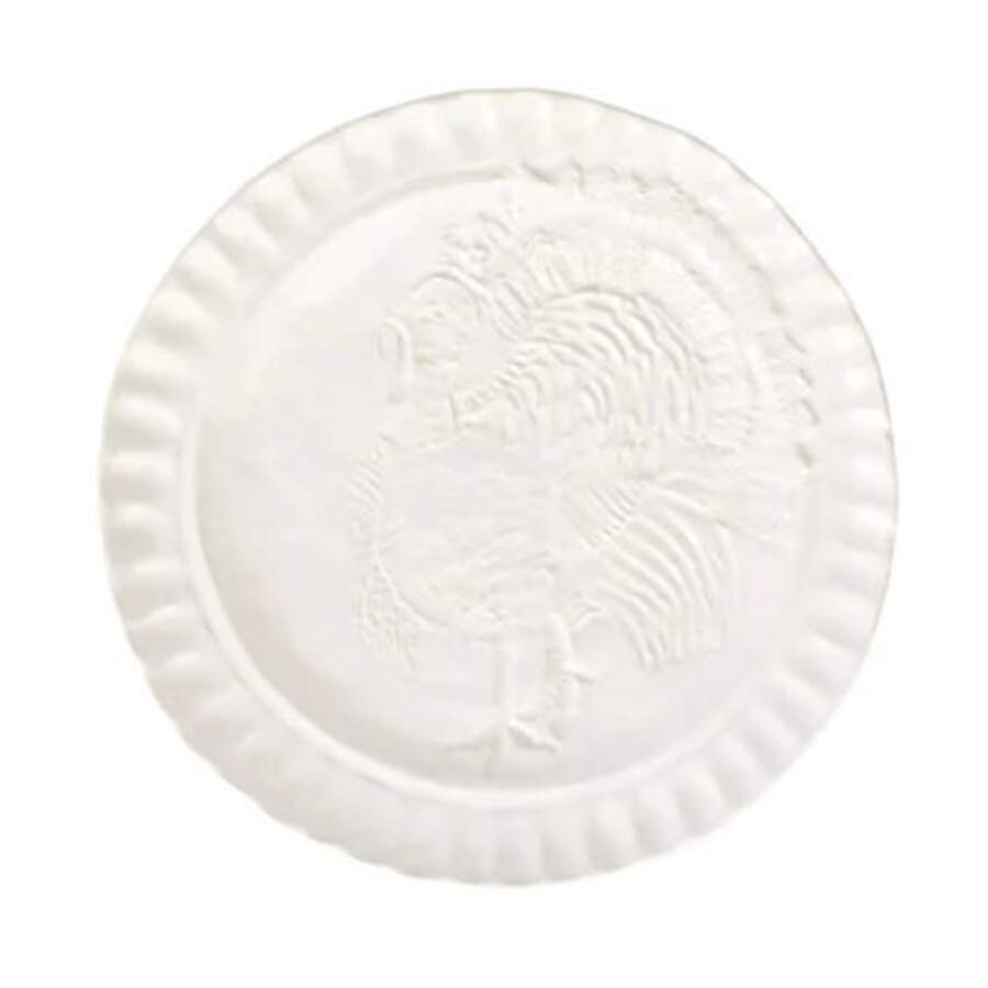 Pietra Tacchino Salad Plate by Vietri (Italy)-1