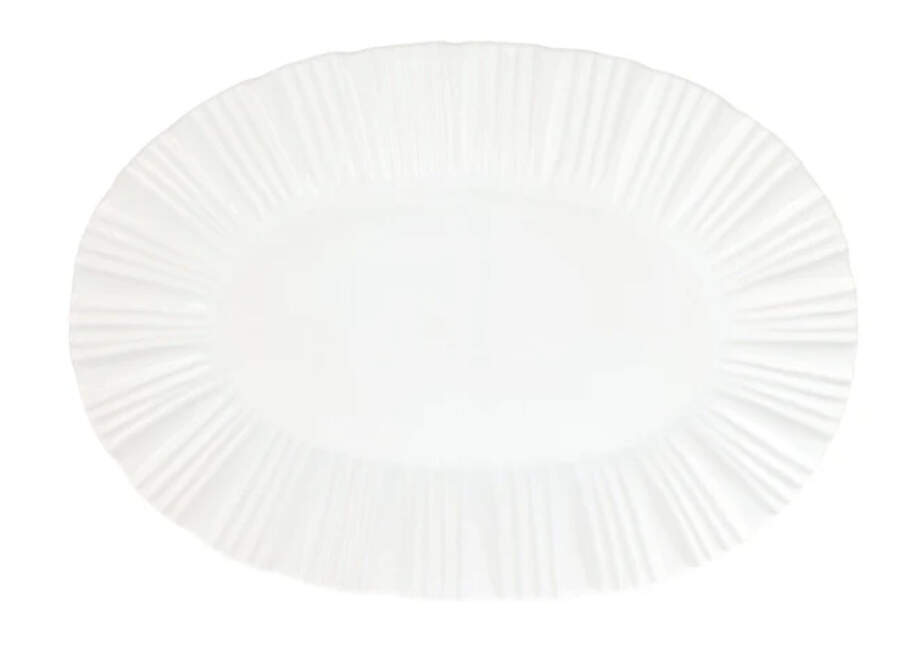 Bari 14" Oval Serving Platter by Vietri (Italy)-1