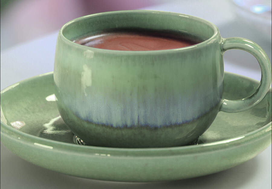 Perlemor Alga Flat Cup & Saucer Set by Villeroy & Boch-1