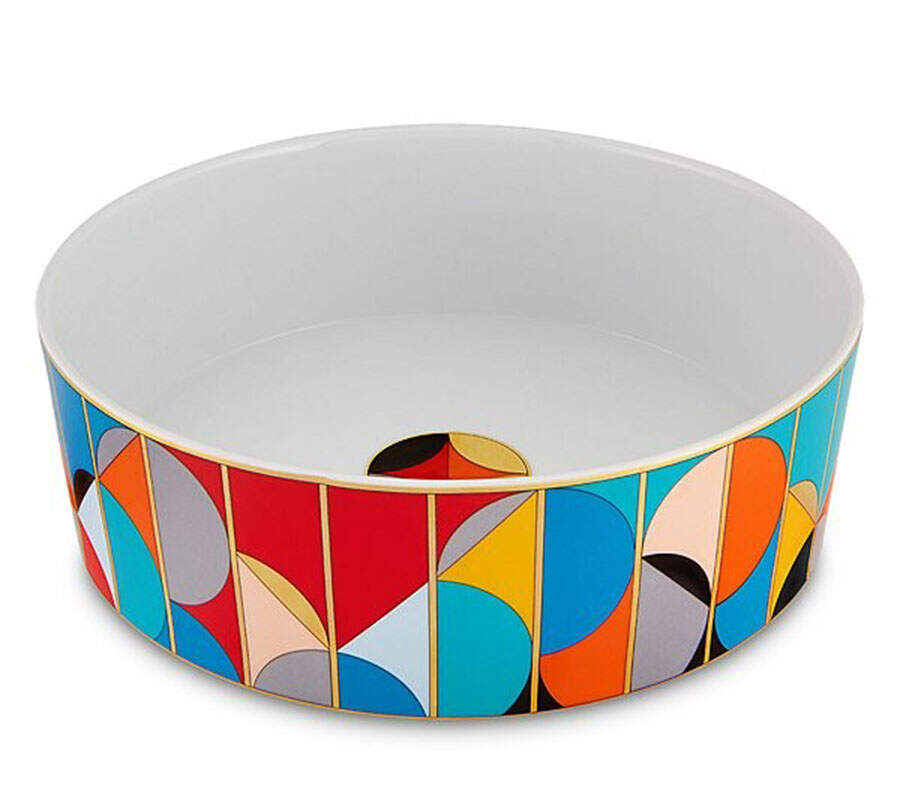 Fururismo 10" Large Salad Serving Bowl by Vista Alegre-1