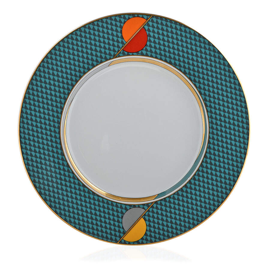 Fururismo Dessert/Pie Plate by Vista Alegre-1