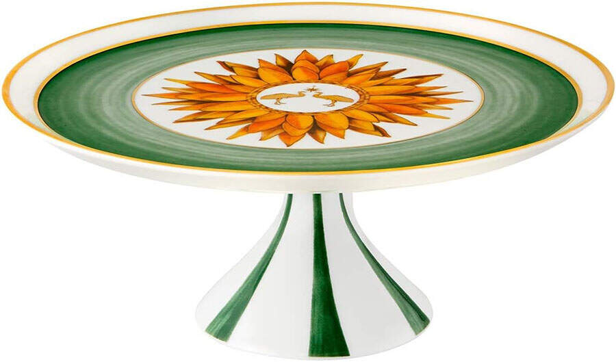 Amazonia 6" Diameter Pedestal Cake Stand by Vista Alegre-1