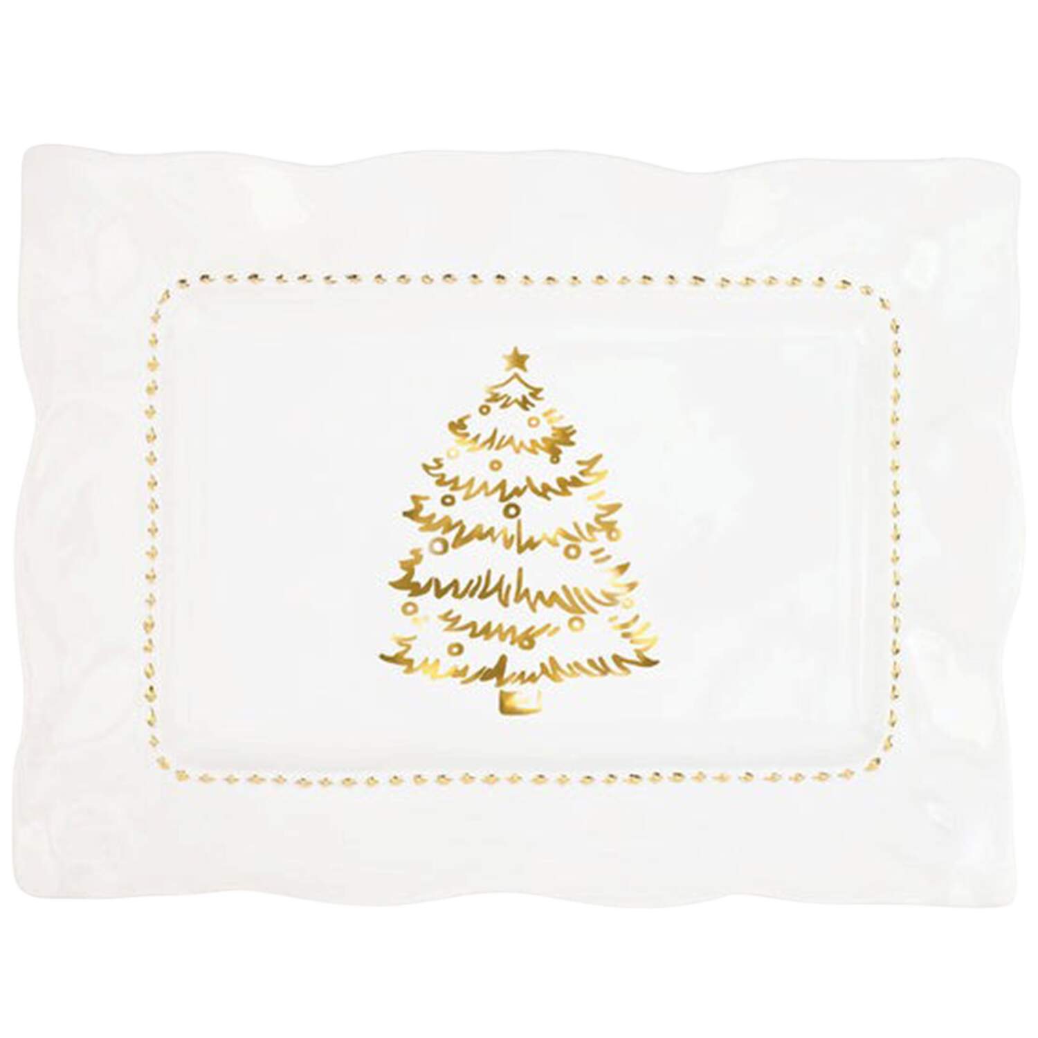 Giorno Di Festa 16" Rectangular Serving Platter by Vietri (Italy)-1