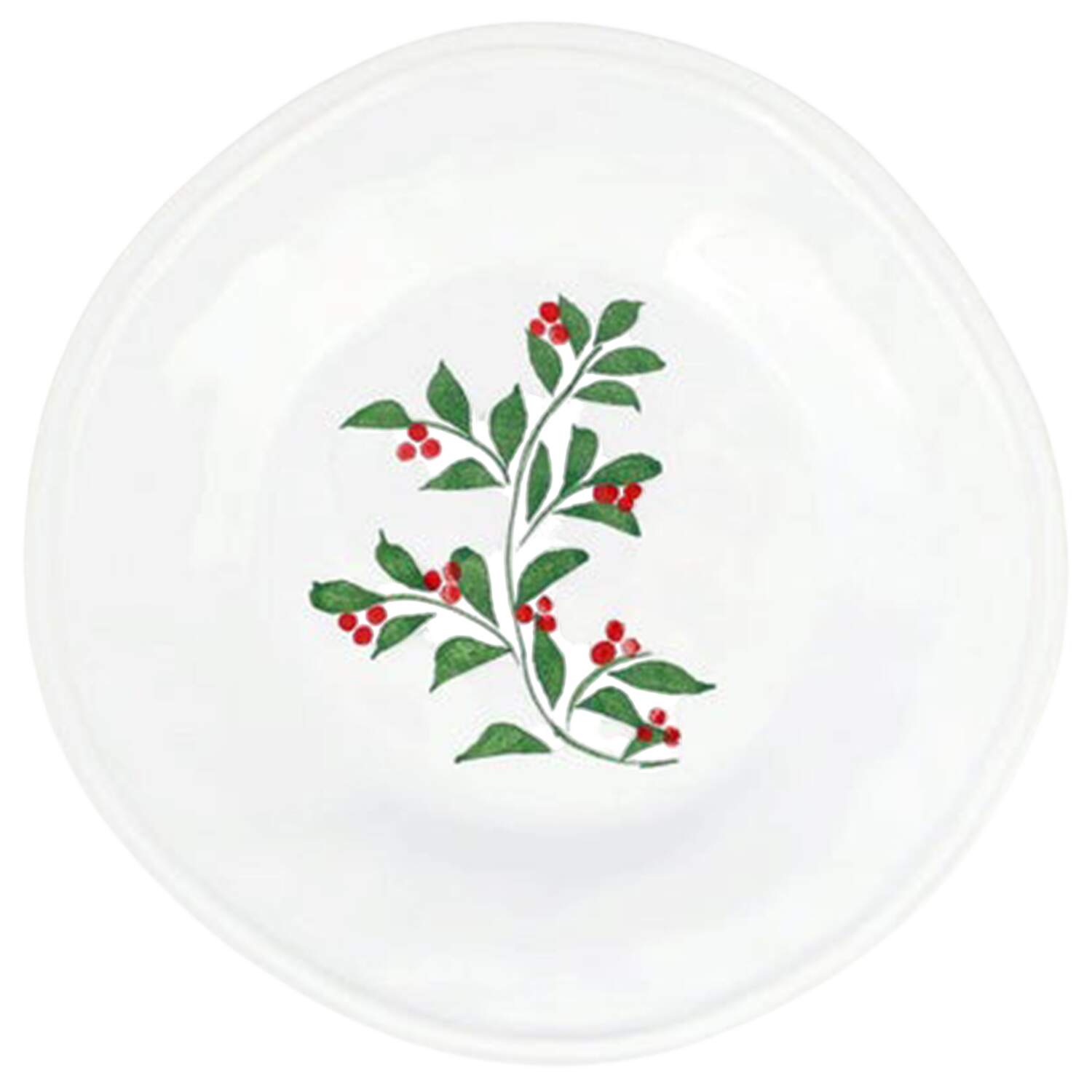 Aria Holiday Salad Plate by Vietri (Italy)-1