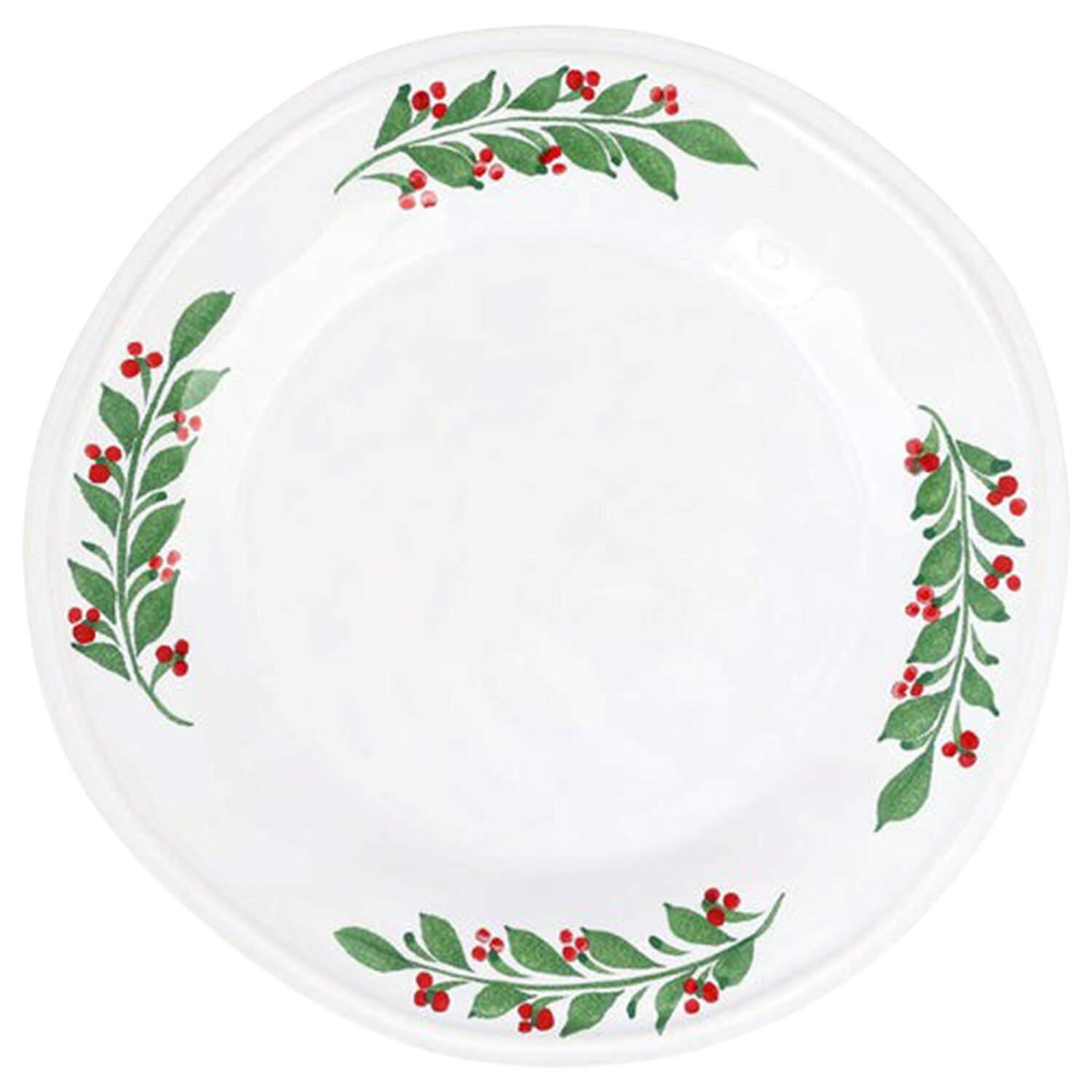 Aria Holiday Dinner Plate by Vietri (Italy)-1