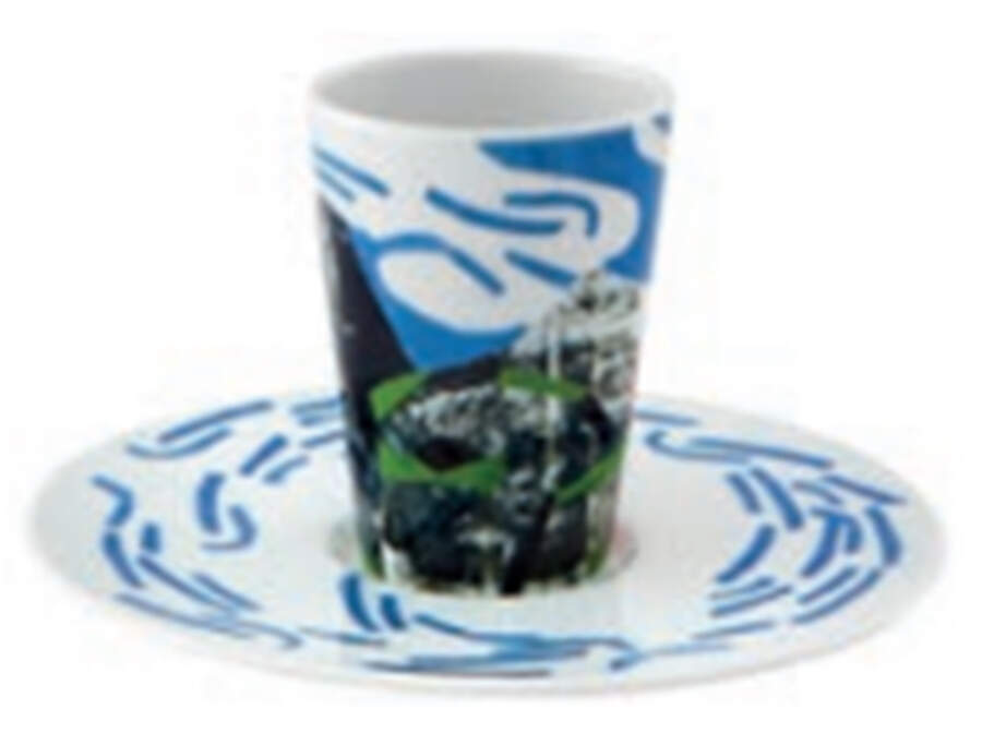 Escape Goat Espresso Cup & Saucer Set by Vista Alegre-1