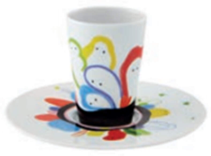 Escape Goat Espresso Cup & Saucer Set by Vista Alegre-1