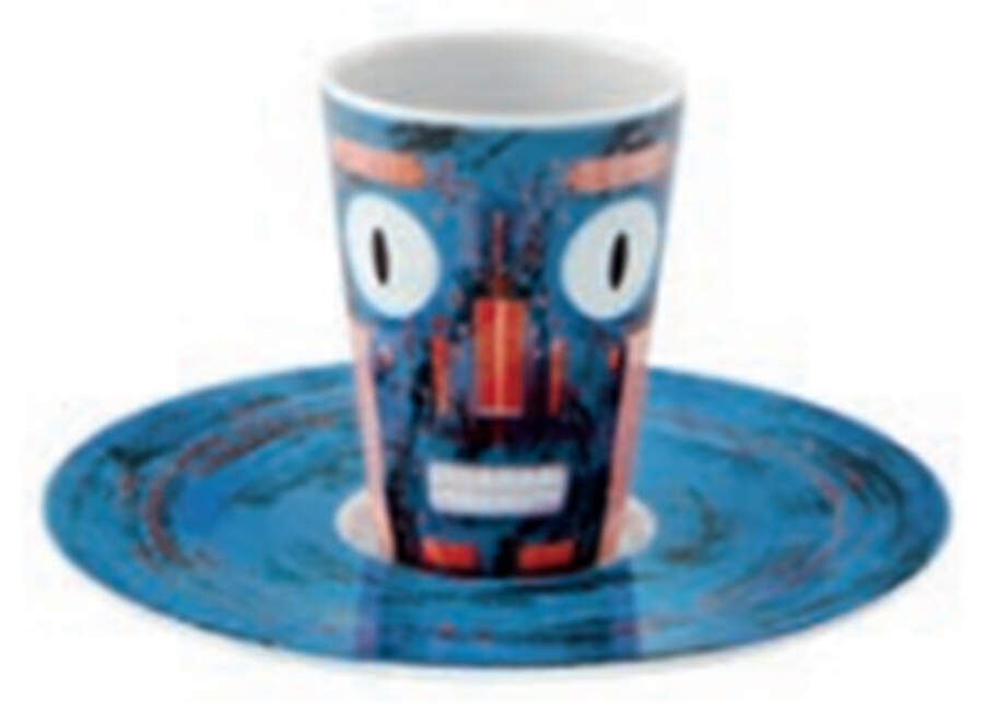 Escape Goat Espresso Cup & Saucer Set by Vista Alegre-1