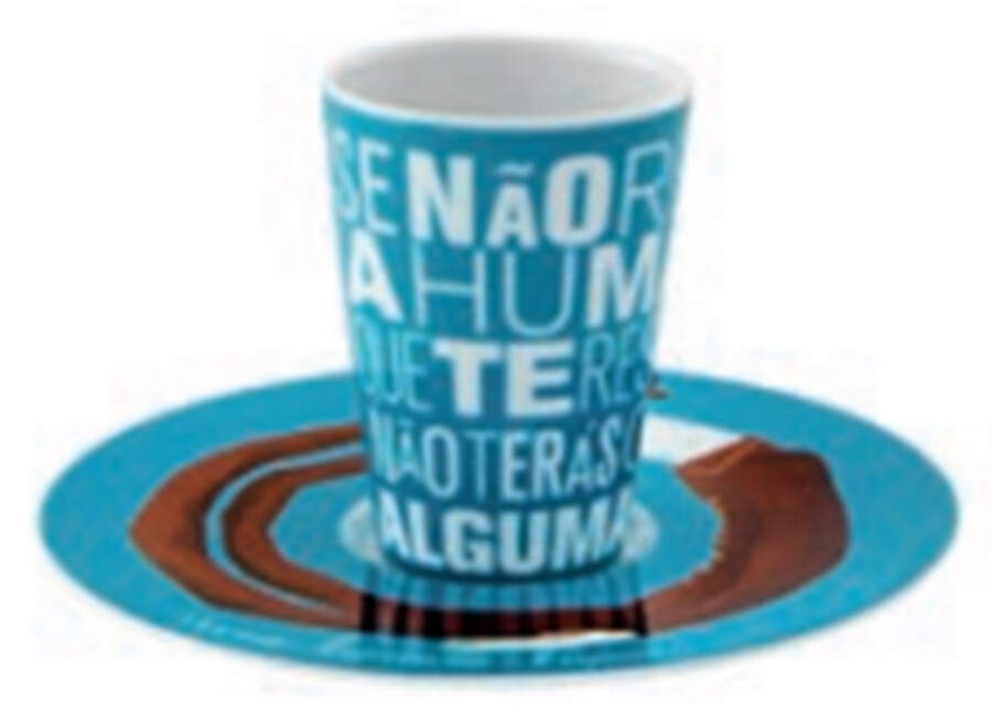 Escape Goat Espresso Cup and Saucer Set by Vista Alegre-1