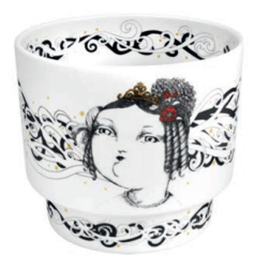 Rainhas de Portugal 6" Cachepot/Vase by Vista Alegre-1