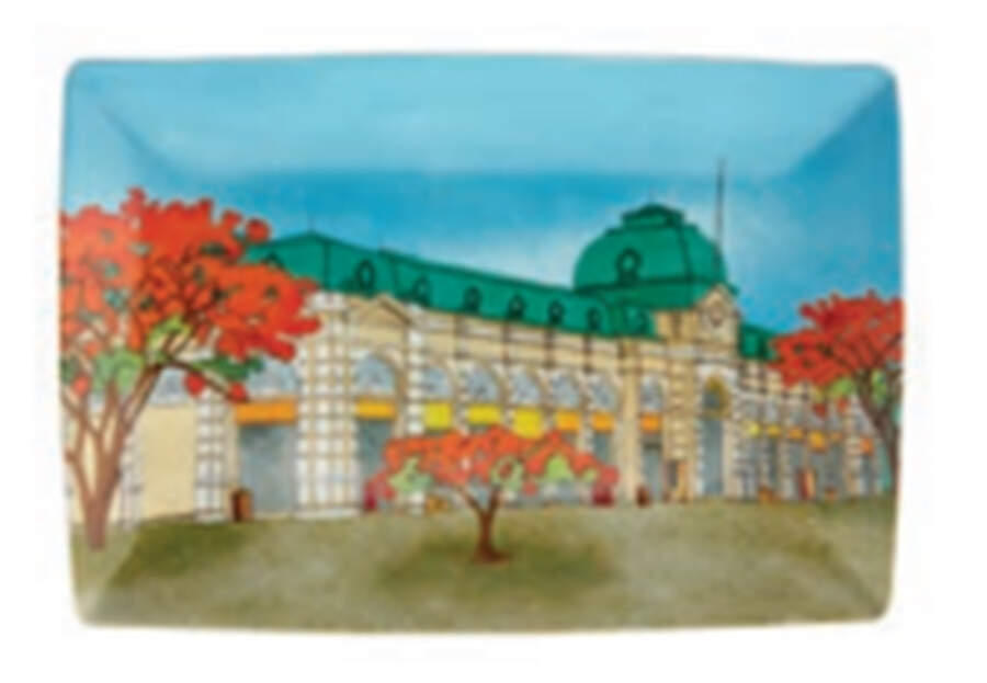 Alma de Maputo 10" Rectangular Tray by Vista Alegre-1